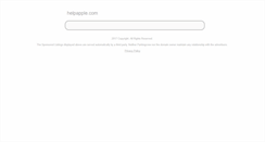 Desktop Screenshot of helpapple.com